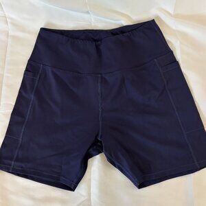 Women's Yoga shorts XXL (Navy)